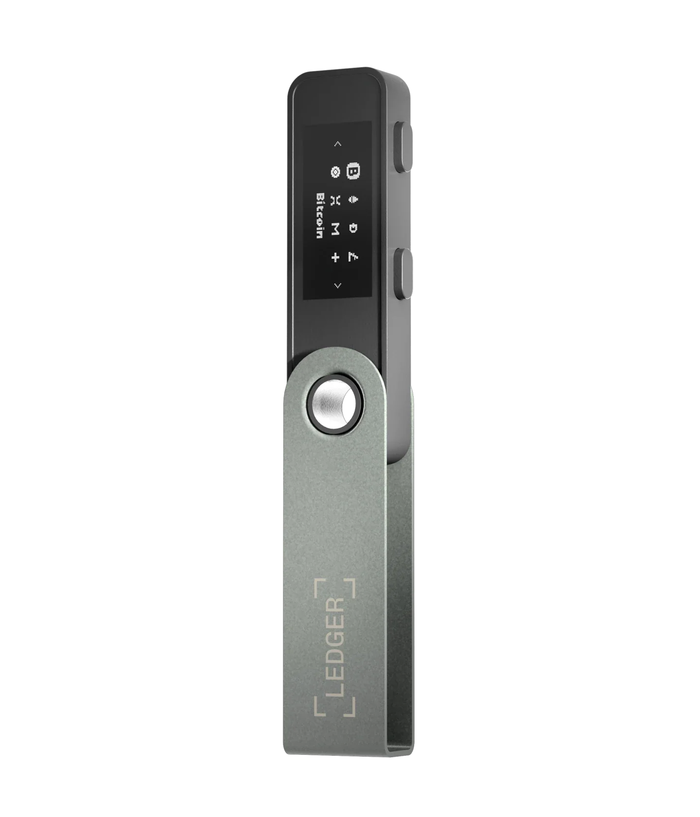 Ledger Nano S Plus 正面展示 冷钱包硬件钱包