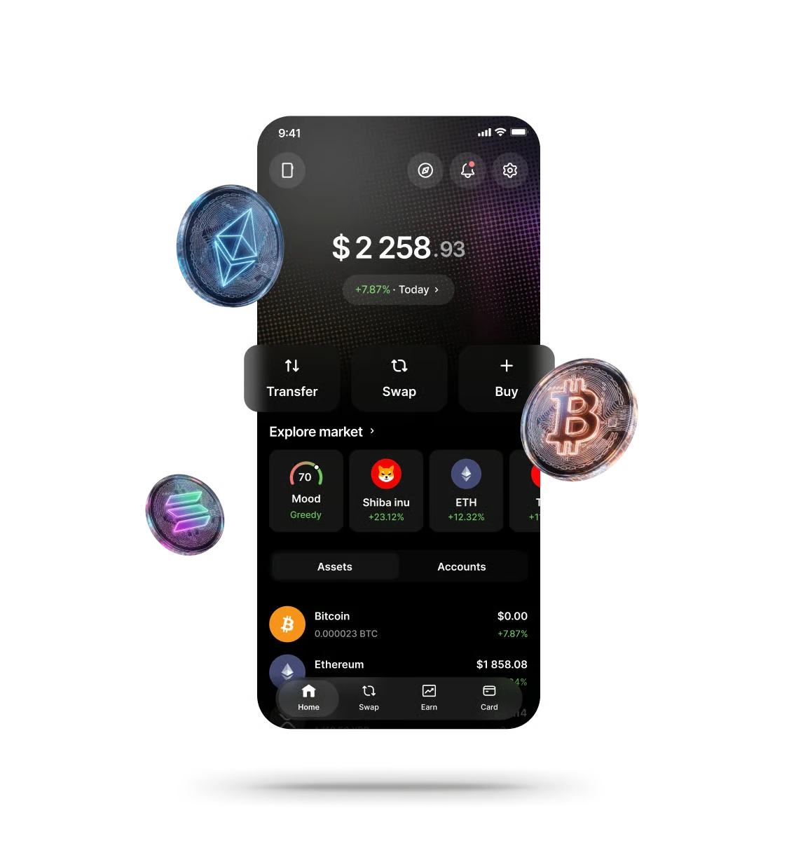 Ledger Flex 支持5500种加密货币